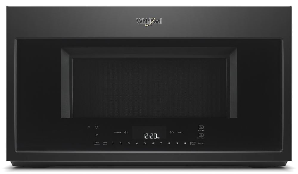 Whirlpool WMH78019HB 1.9 Cu. Ft. Smart Over-The-Range Microwave With Scan-To-Cook Technology 1