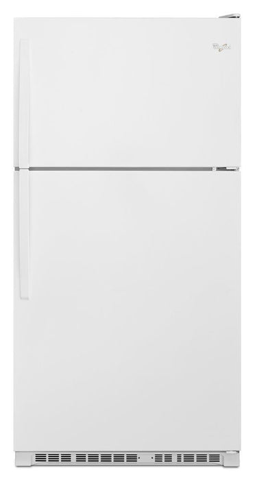 Whirlpool WRT311FZDW 33-Inch Wide Top Freezer Refrigerator - 20 Cu. Ft.