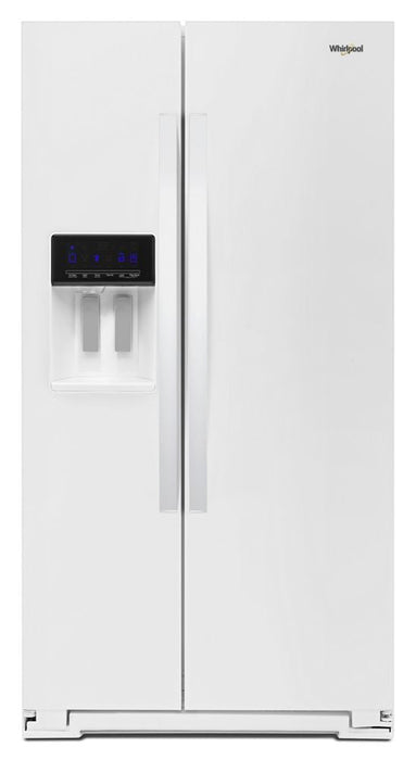 Whirlpool WRS571CIHW 36-Inch Wide Counter Depth Side-By-Side Refrigerator - 21 Cu. Ft.