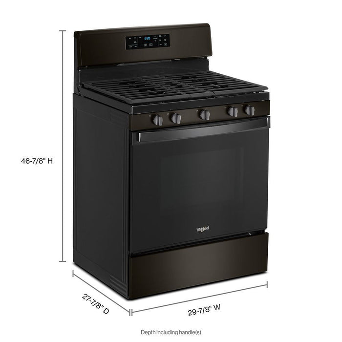 Whirlpool WFG525S0JV 5.0 Cu. Ft. Whirlpool® Gas Range With Center Oval Burner