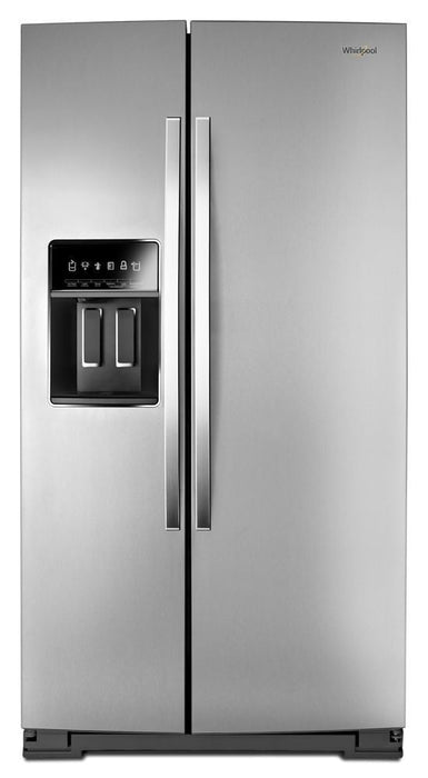 Whirlpool WRS970CIHZ 36-Inch Wide Side-By-Side Counter Depth Refrigerator - 20 Cu. Ft.