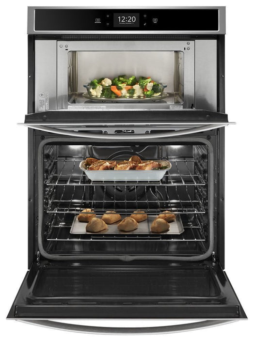 Whirlpool WOC75EC0HS 6.4 Cu. Ft. Smart Combination Wall Oven With Touchscreen