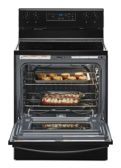 Whirlpool WFE320M0JB 5.3 Cu. Ft. Electric Range With Keep Warm Setting.