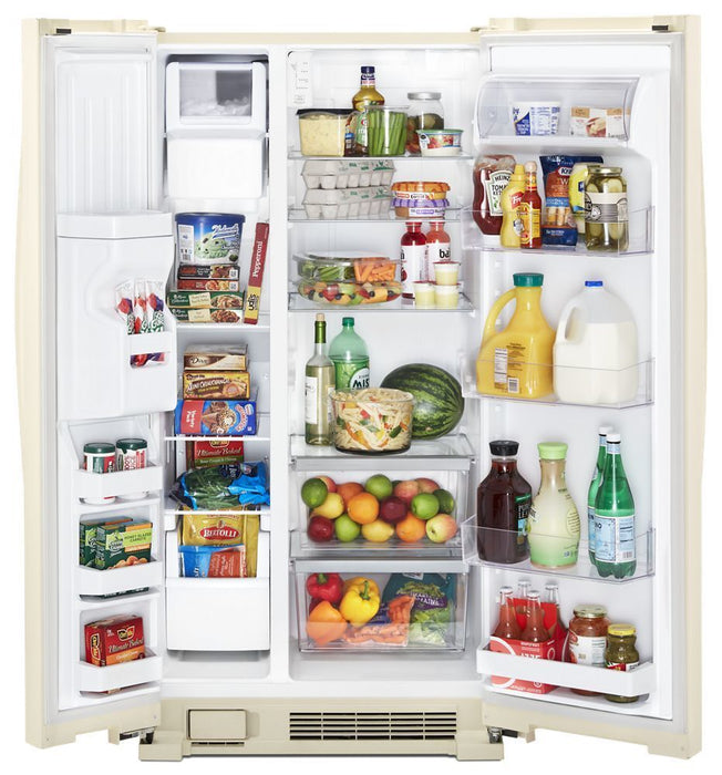 Whirlpool WRS315SDHT 36-Inch Wide Side-By-Side Refrigerator - 24 Cu. Ft.