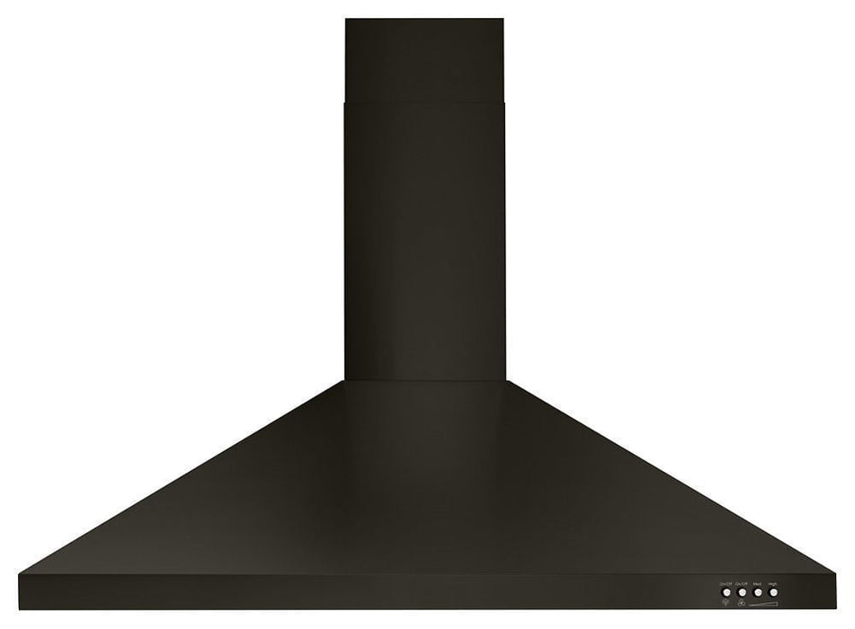 Whirlpool WVW53UC6HV 36" Contemporary Black Stainless Wall Mount Range Hood