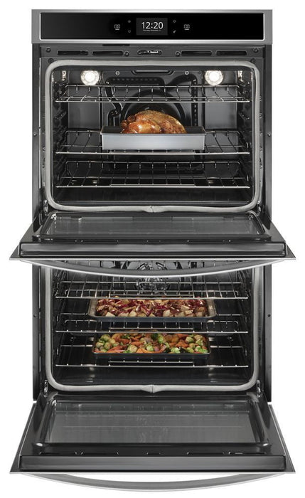 Whirlpool WOD77EC7HS 8.6 Cu. Ft. Smart Double Wall Oven With True Convection Cooking