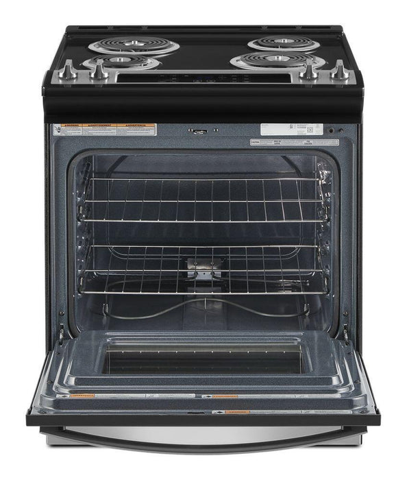 Whirlpool WEC310S0LS 4.8 Cu. Ft. Whirlpool® Electric Range With Frozen Bake&#8482; Technology