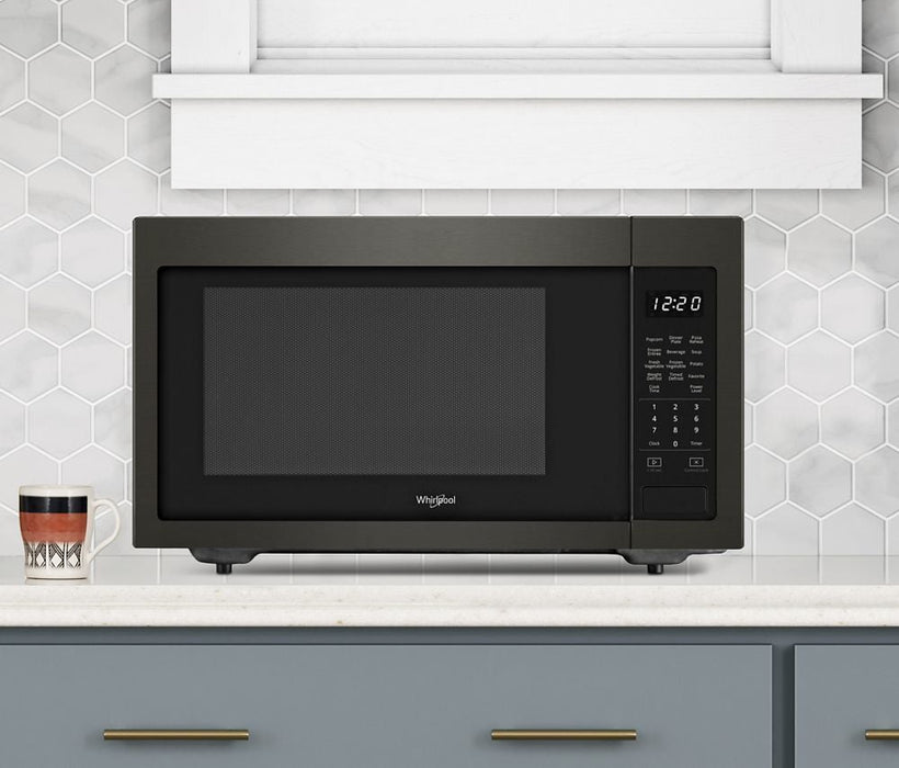 Whirlpool WMC30516HV 1.6 Cu. Ft. Countertop Microwave With 1,200-Watt Cooking Power