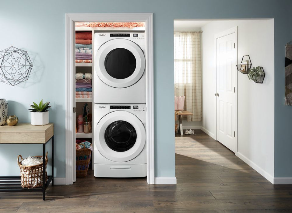 Whirlpool WED5620HW 7.4 Cu. Ft. Front Load Electric Dryer With Intuitive Touch Controls