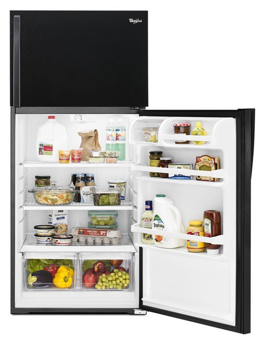 Whirlpool WRT104TFDB 28-Inch Wide Top Freezer Refrigerator - 14 Cu. Ft.