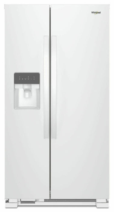 Whirlpool WRS315SDHW 36-Inch Wide Side-By-Side Refrigerator - 24 Cu. Ft. - White