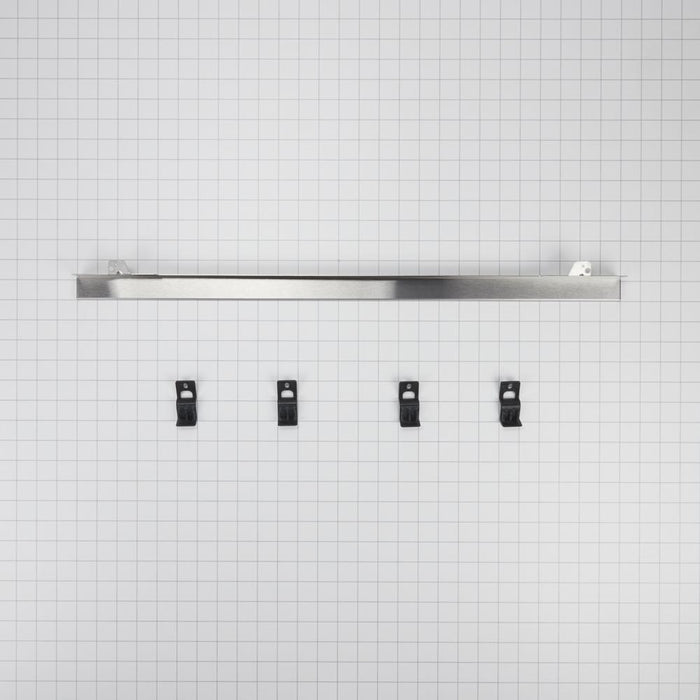 Whirlpool W11173693 27" Built-In Range Flush Installation Trim Kit, Stainless