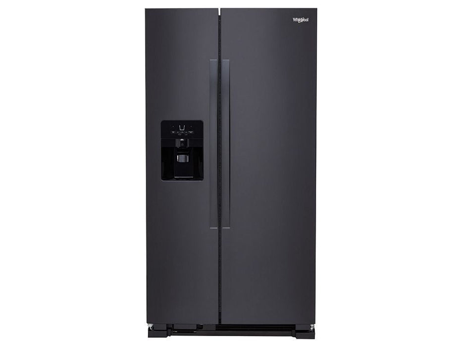 Whirlpool WRS555SIHB 36-Inch Wide Side-By-Side Refrigerator - 25 Cu. Ft.