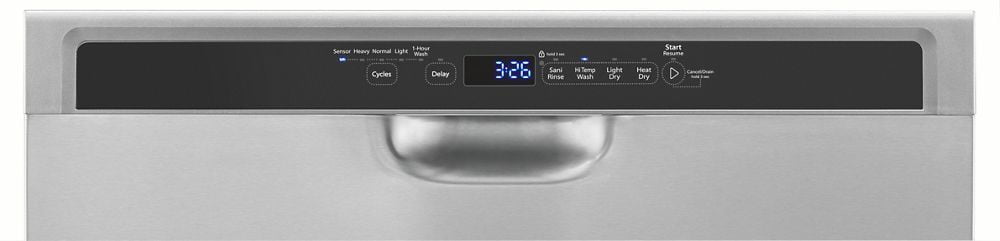 Whirlpool WDF590SAJM Stainless Steel Dishwasher With Third Level Rack