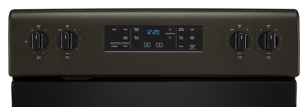 Whirlpool WFE505W0JV 5.3 Cu. Ft. Whirlpool® Electric Range With Frozen Bake Technology.