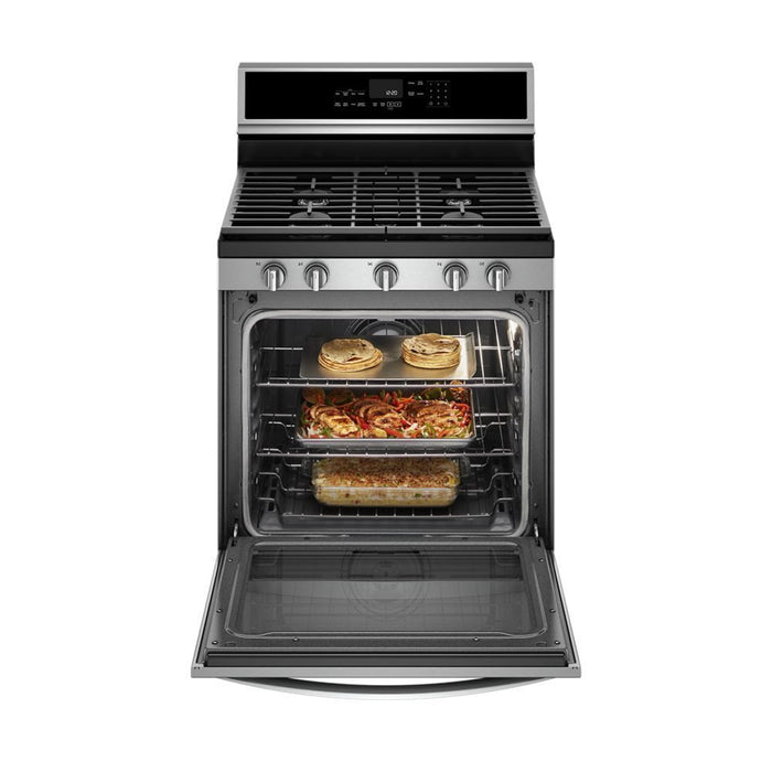 Whirlpool WFG975H0HZ 5.8 Cu. Ft. Smart Freestanding Gas Range With Ez-2-Lift Grates