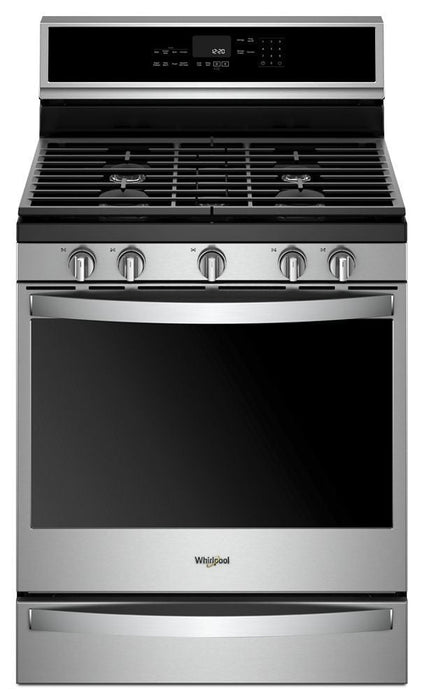 Whirlpool WFG975H0HZ 5.8 Cu. Ft. Smart Freestanding Gas Range With Ez-2-Lift Grates