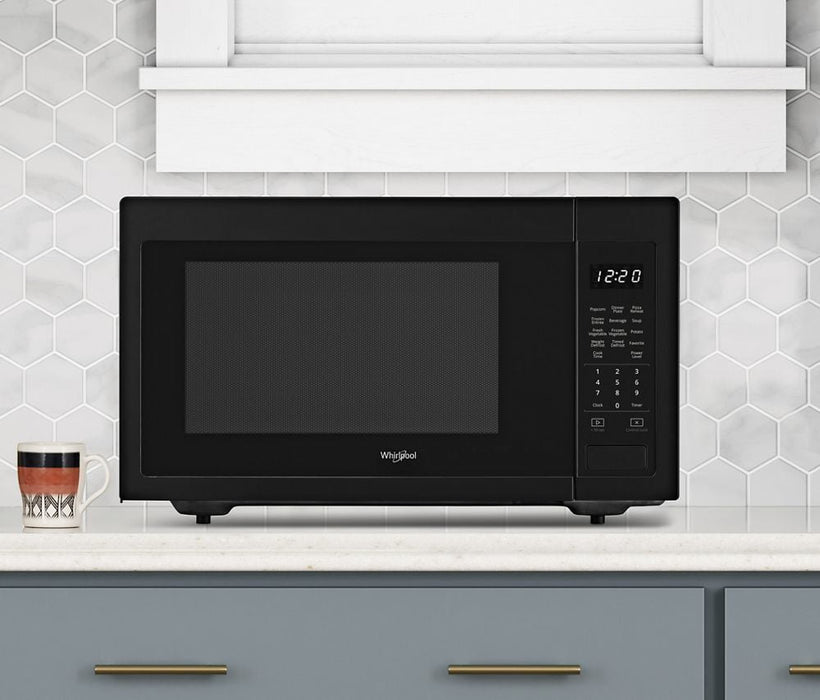 Whirlpool WMC30516HB 1.6 Cu. Ft. Countertop Microwave With 1,200-Watt Cooking Power