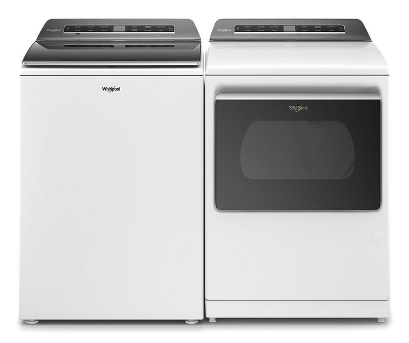 Whirlpool WGD7120HW 7.4 Cu. Ft. Smart Capable Top Load Gas Dryer