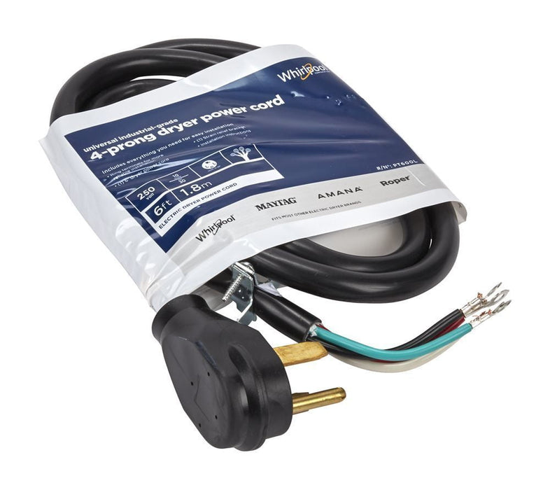 Whirlpool PT600L Electric Dryer Power Cord