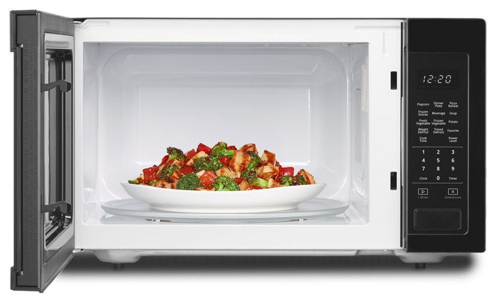 Whirlpool WMC30516HB 1.6 Cu. Ft. Countertop Microwave With 1,200-Watt Cooking Power