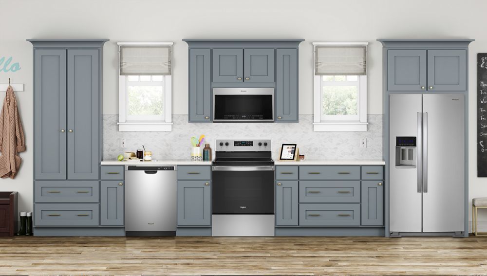 Whirlpool WFE505W0JZ 5.3 Cu. Ft. Whirlpool® Electric Range With Frozen Bake Technology.