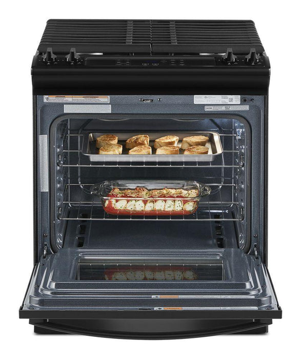 Whirlpool WEG515S0LB 5.0 Cu. Ft. Whirlpool® Gas Range With Frozen Bake&#8482; Technology