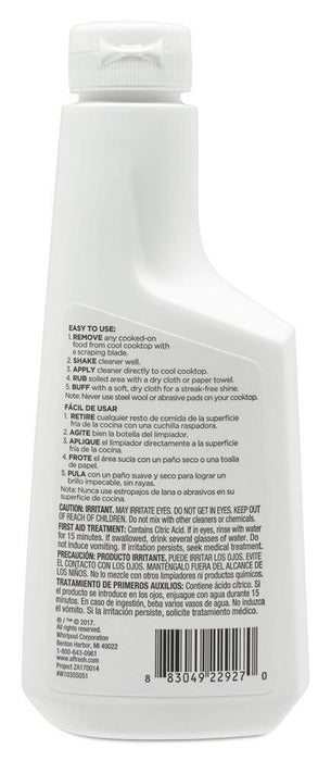 Whirlpool W10355051 Cooktop Cleaner