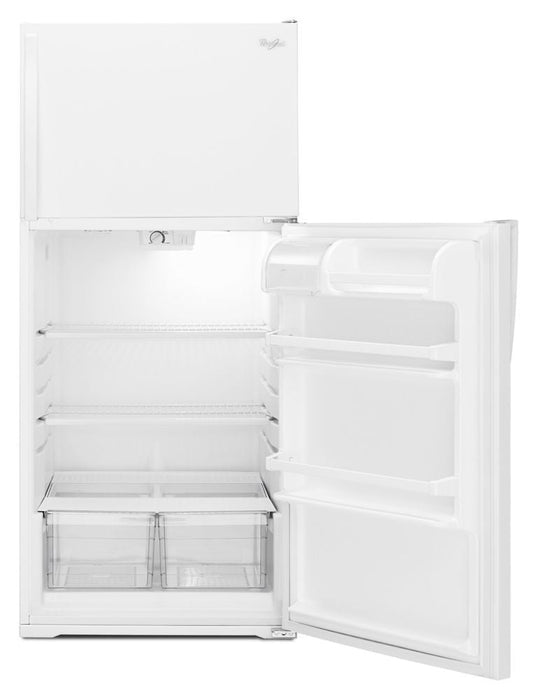 Whirlpool WRT104TFDW 28-Inch Wide Top Freezer Refrigerator - 14 Cu. Ft.