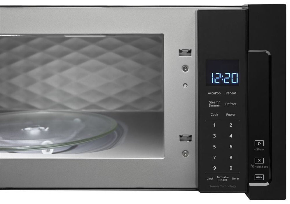 Whirlpool WML75011HB 1.1 Cu. Ft. Low Profile Microwave Hood Combination