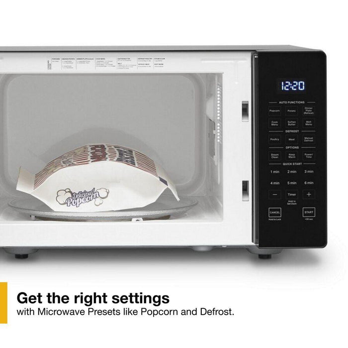 Whirlpool WMC30309LB 0.9 Cu. Ft. Capacity Countertop Microwave With 900 Watt Cooking Power