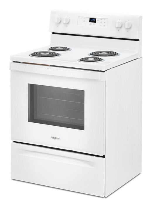 Whirlpool WFC150M0JW 4.8 Cu. Ft. Whirlpool® Electric Range With Keep Warm Setting