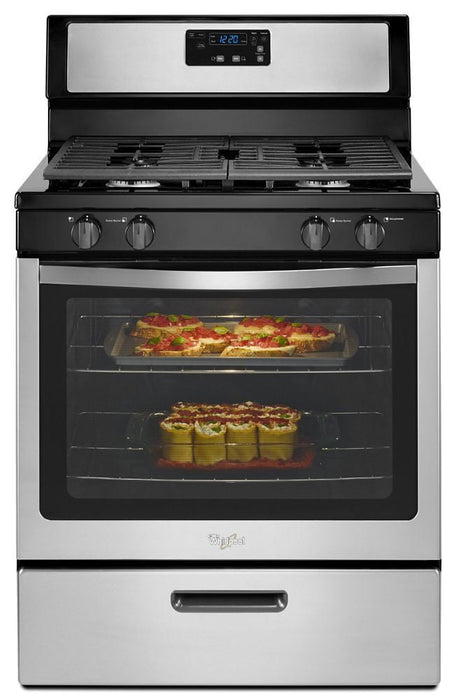 Whirlpool WFG320M0BS 5.1 Cu. Ft. Freestanding Gas Range With Under-Oven Broiler