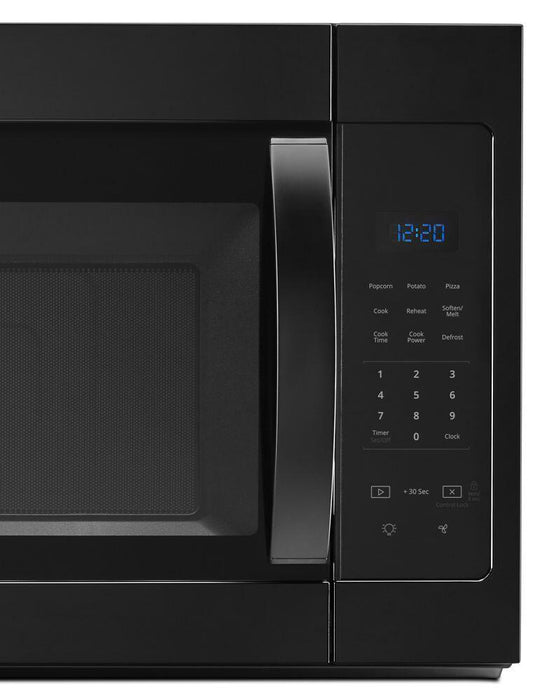 Whirlpool YWMH31017HB 1.7 Cu. Ft. Microwave Hood Combination With Electronic Touch Controls