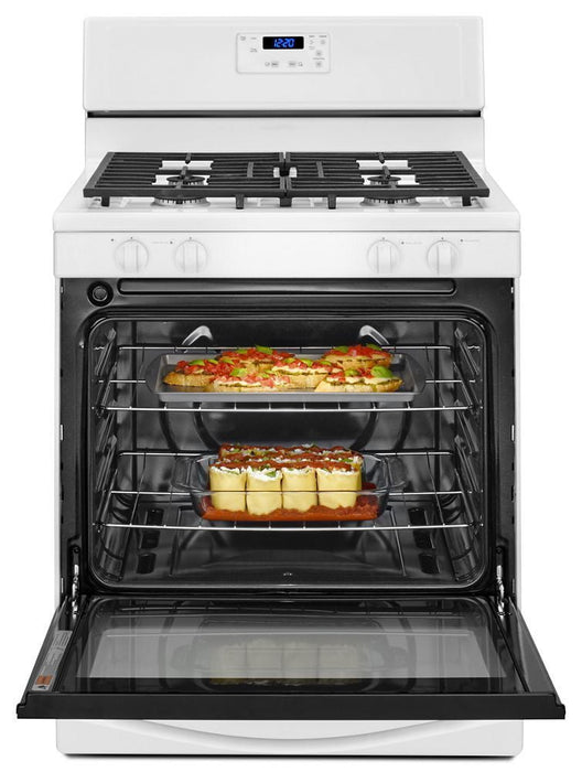 Whirlpool WFG320M0BW 5.1 Cu. Ft. Freestanding Gas Range With Under-Oven Broiler