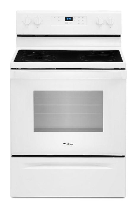 Whirlpool WFE320M0JW 5.3 Cu. Ft. Electric Range With Keep Warm Setting.