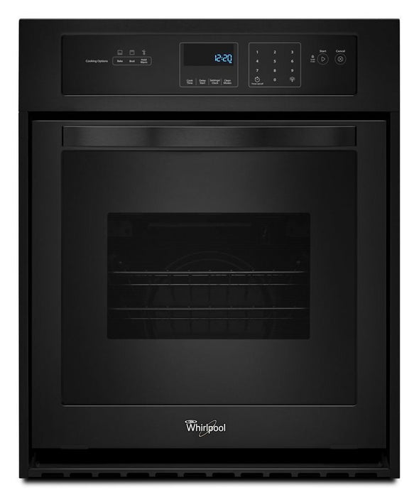 Whirlpool WOS51ES4EB 3.1 Cu. Ft. Single Wall Oven With High-Heat Self-Cleaning System