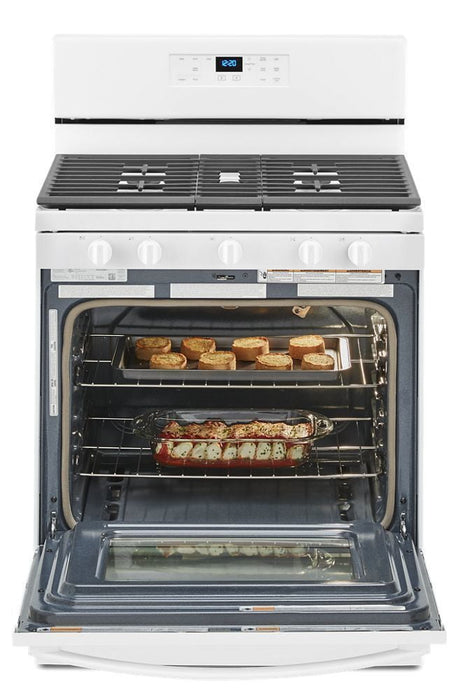 Whirlpool WFG525S0JW 5.0 Cu. Ft. Whirlpool® Gas Range With Center Oval Burner