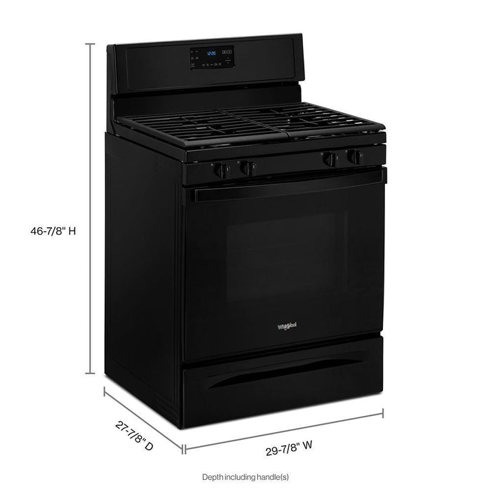 Whirlpool WFG515S0JB 5.0 Cu. Ft. Whirlpool® Gas Range With Speedheat Burner