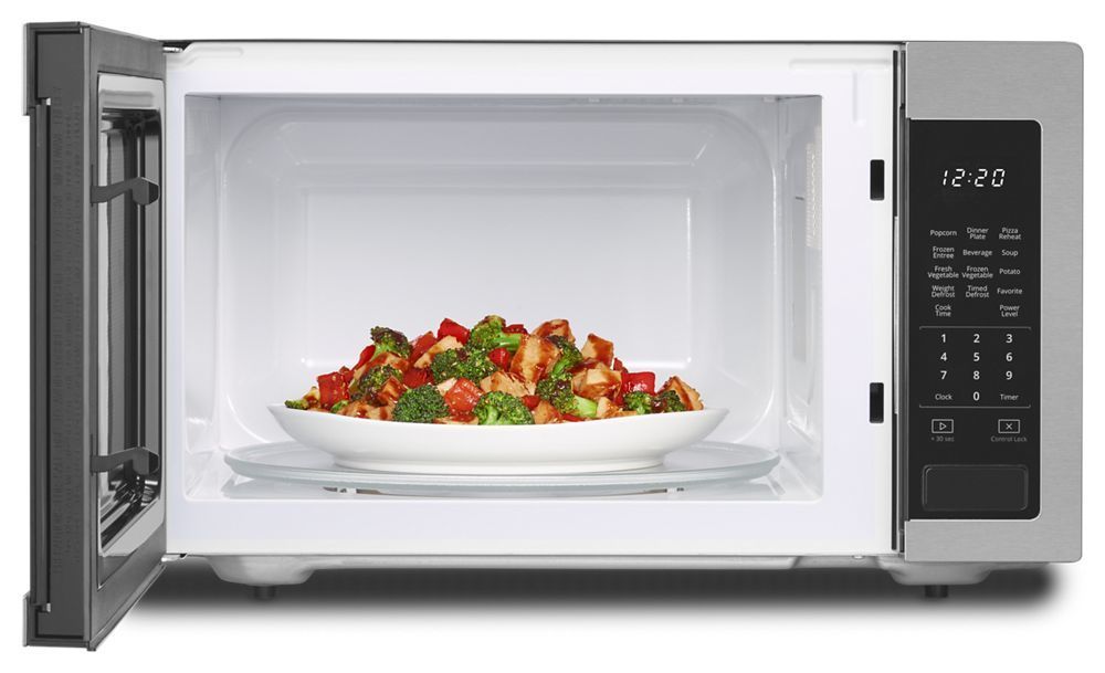 Whirlpool WMC30516HZ 1.6 Cu. Ft. Countertop Microwave With 1,200-Watt Cooking Power