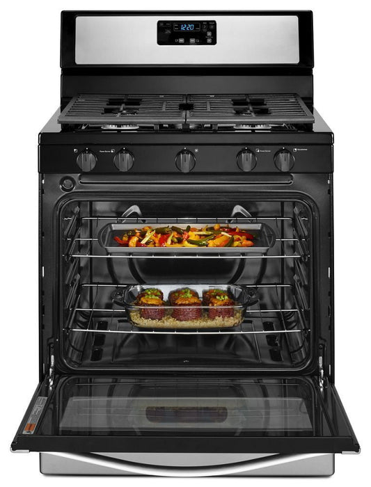 Whirlpool WFG505M0BS 5.1 Cu. Ft. Freestanding Gas Range With Five Burners