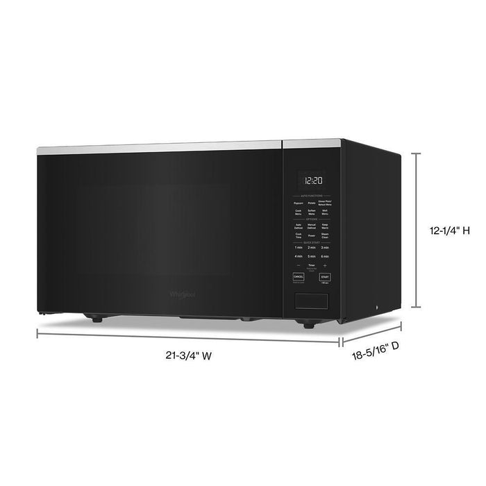 Whirlpool WMCS7024PB 2.2 Cu. Ft. Sensor Cooking Microwave