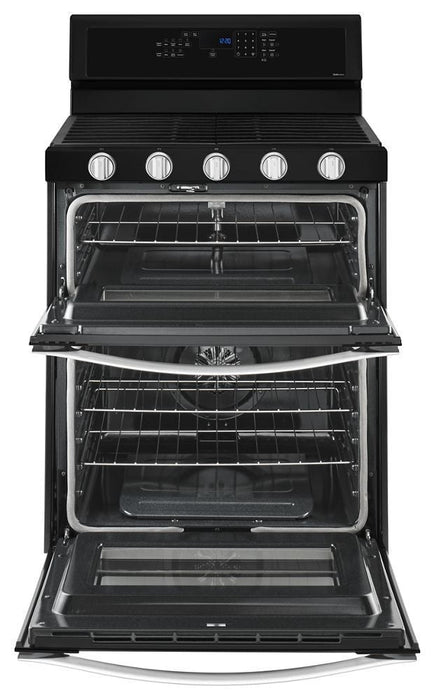 Whirlpool WGG745S0FE 6.0 Cu. Ft. Gas Double Oven Range With Ez-2-Lift Hinged Grates