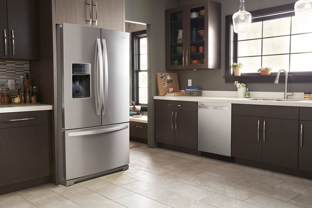 Whirlpool WRF757SDHZ 36-Inch Wide French Door Refrigerator - 27 Cu. Ft.