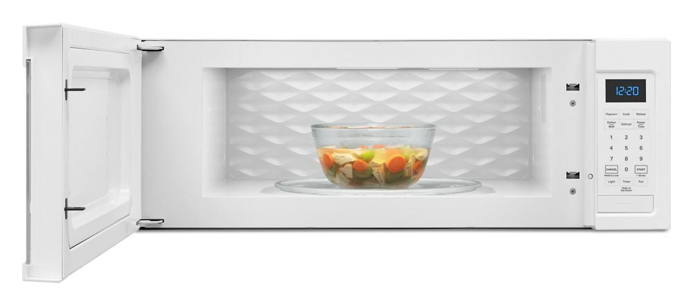 Whirlpool WML35011KW 1.1 Cu. Ft. Low Profile Microwave Hood Combination