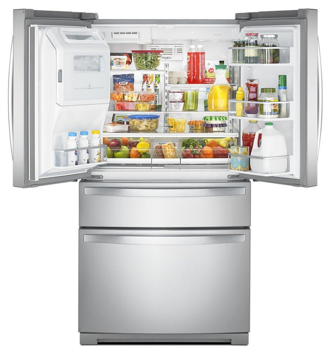 Whirlpool WRX986SIHZ 36-Inch Wide 4-Door Refrigerator With Exterior Drawer - 26 Cu. Ft.