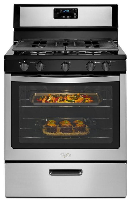 Whirlpool WFG505M0BS 5.1 Cu. Ft. Freestanding Gas Range With Five Burners