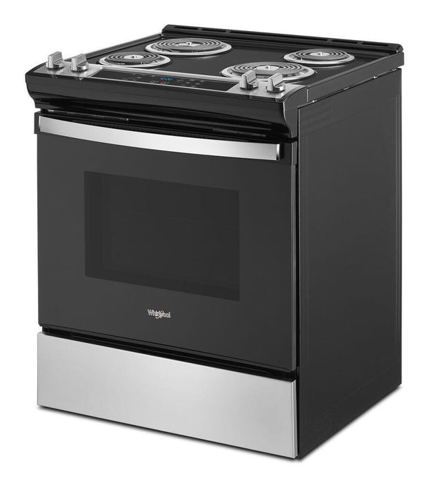 Whirlpool WEC310S0LS 4.8 Cu. Ft. Whirlpool® Electric Range With Frozen Bake&#8482; Technology