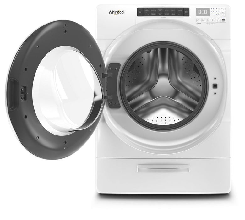 Whirlpool WFW5620HW 4.5 Cu. Ft. Closet-Depth Front Load Washer With Load & Go Dispenser