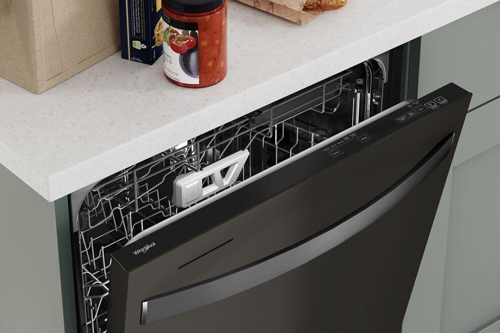 Whirlpool WDT970SAKV Fingerprint Resistant Dishwasher With 3Rd Rack & Large Capacity